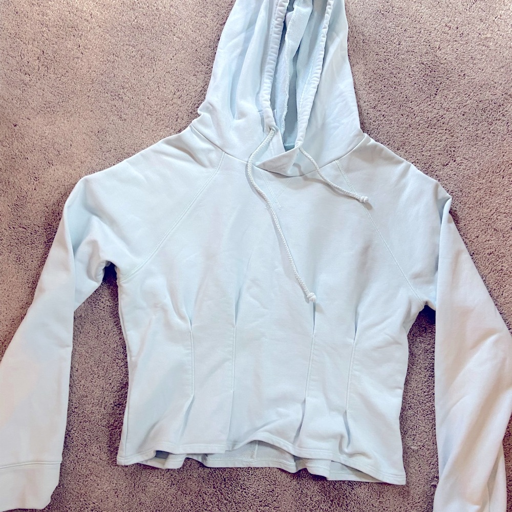 Light Aqua Blue Fabletics Hoodie